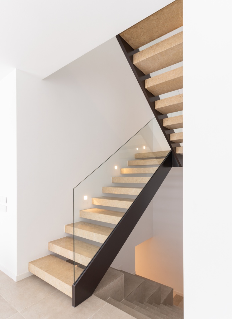 Escaliers maison préfabriquée en Espagne
