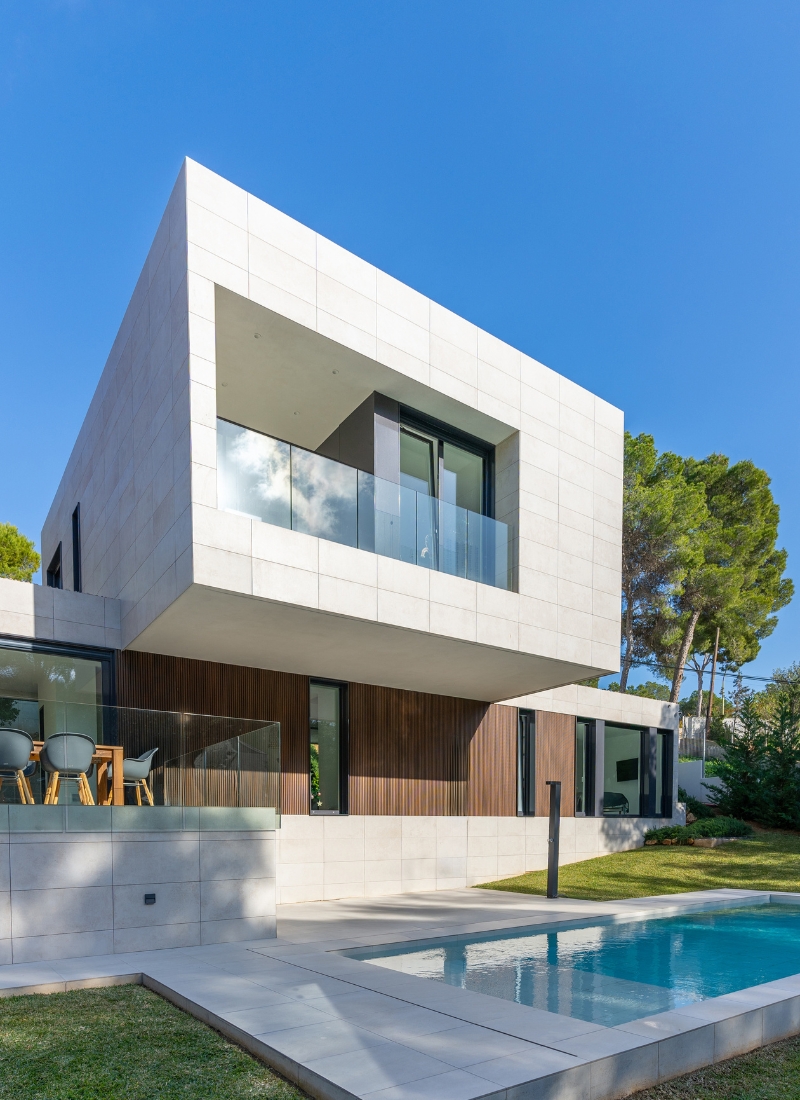 Maison de luxe avec terrasse en porte-à-faux et piscine à Majorque