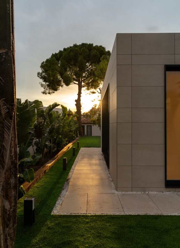 Amenagement exterieur maison modulaire